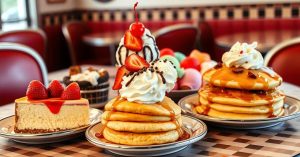 Denny’s Desserts Menu