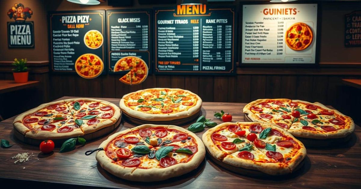 Denny's Pizza Menu