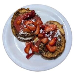 denny's Haunted French Toast Platter menu